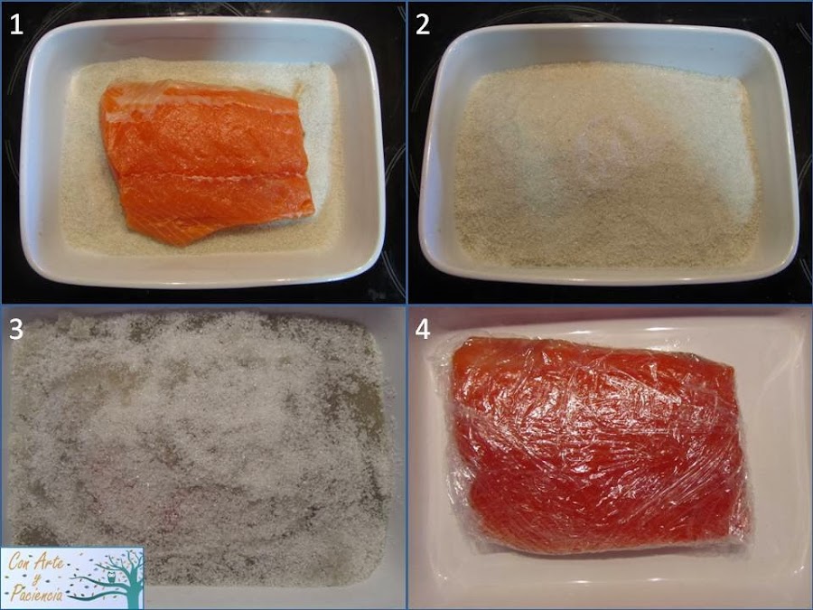 Salmón ahumado casero Con Arte y Paciencia