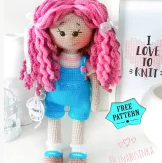 PATRON GRATIS MUÑECA AMIGURUMI 41634