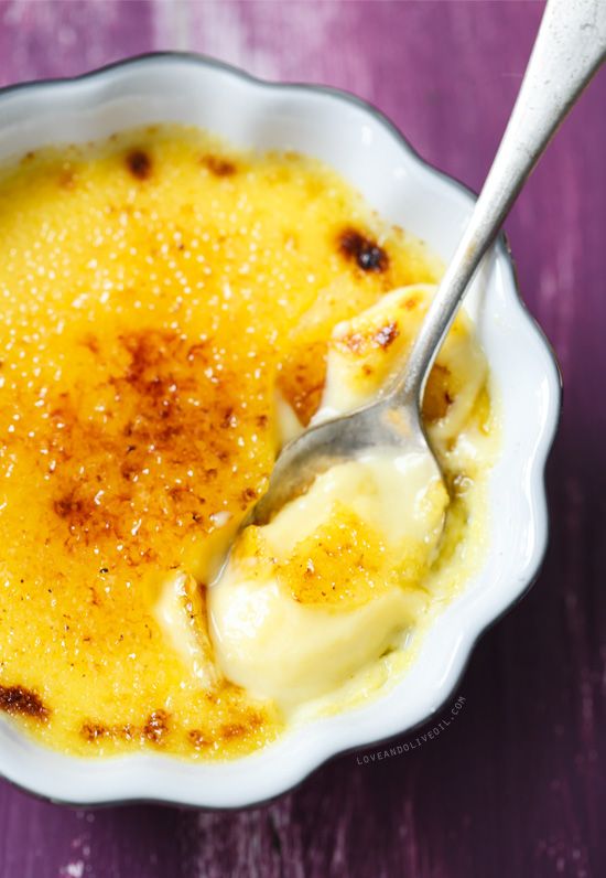 Passion Fruit Créme Brûlée Easy Food To Make