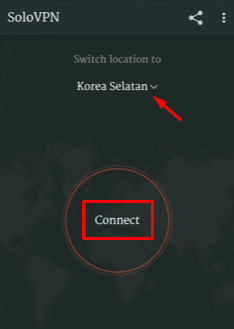 cara menggunakan solo vpn pubg korea