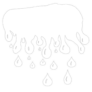 Dripping Effect Editing Background & Png Download