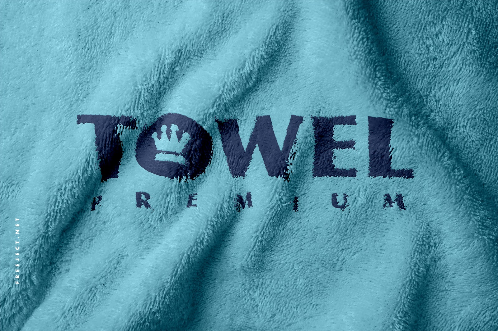 Free Download Towel Mockup DEMO Template PSD File