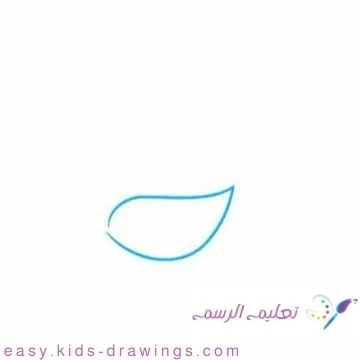 رسم وردة بسيطة كيفية رسم وردة بسيطة