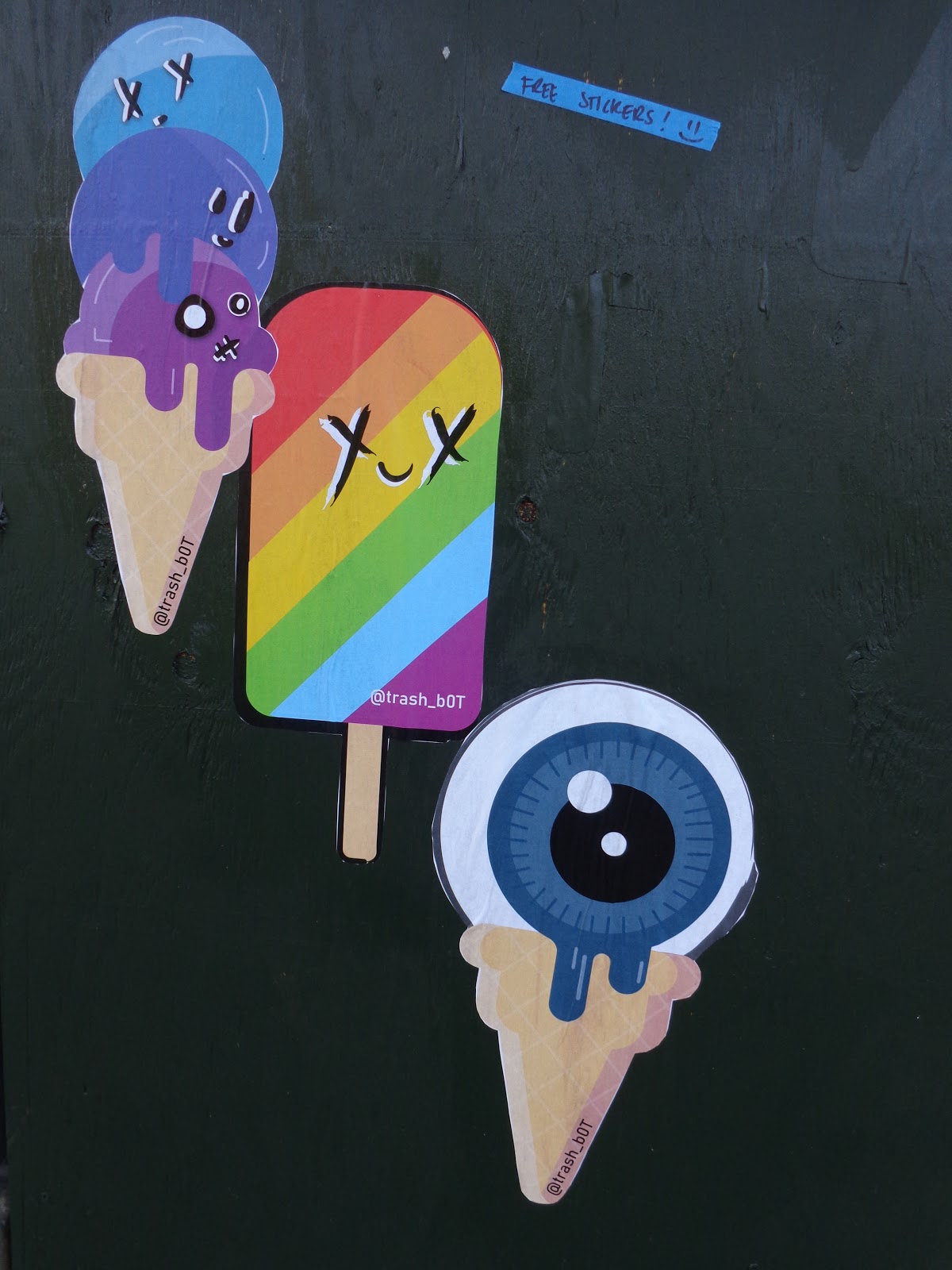 Ed Abillano Today's Street Art Ice Cream Treats