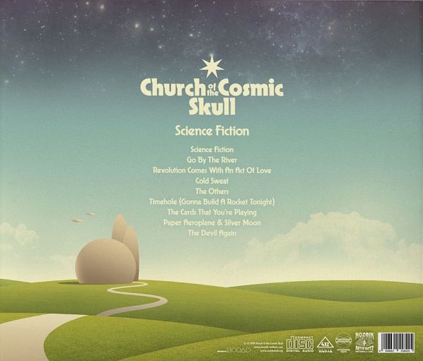 CHURCH OF THE COSMIC SKULL - Science Fiction (2018) back