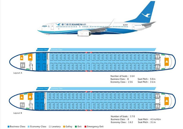 Схема салона боинг 373