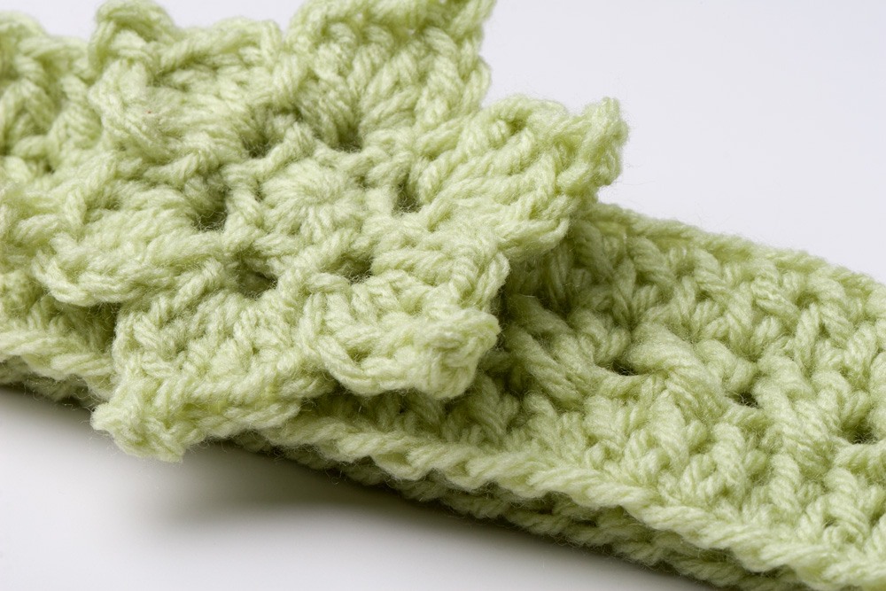 Solid Shell Stitch Winter Headband Free Pattern