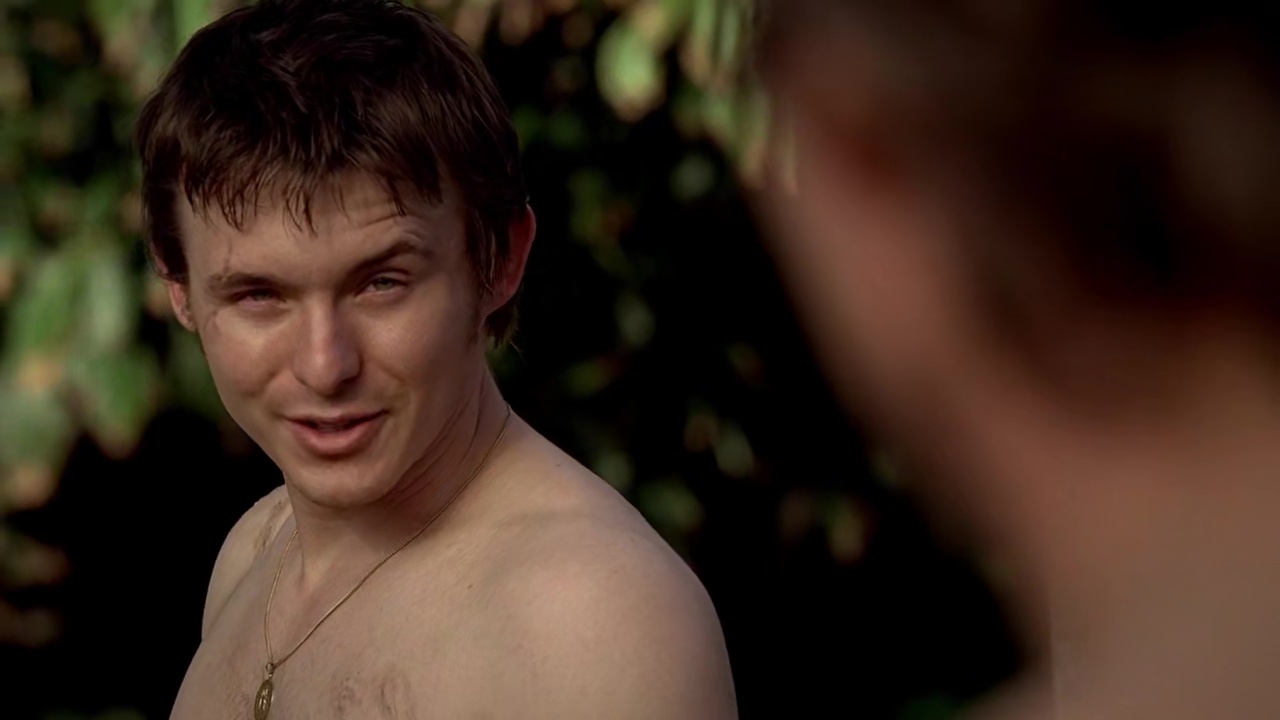 ausCAPS: Marshall Allman and Sam Trammell shirtless in True Blood 3-02