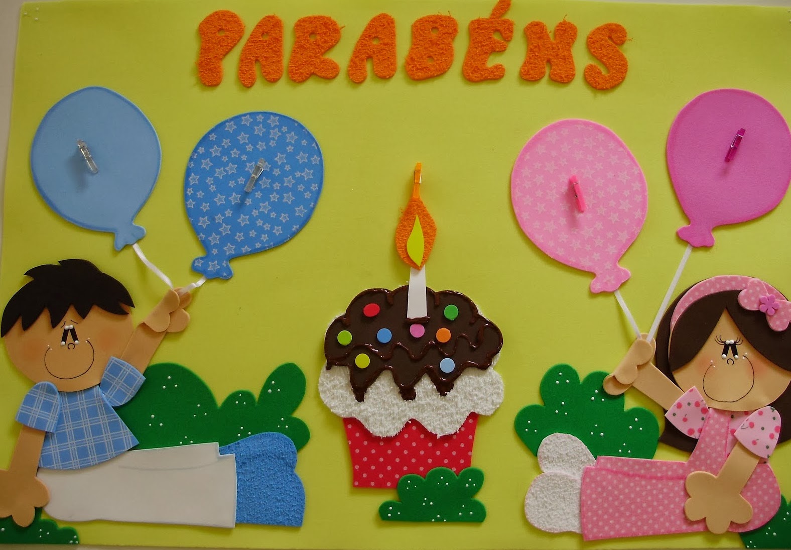 Painel De Aniversario Para Imprimir - RETOEDU