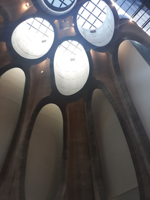 Interiors of Cape Town's silo art museum Zeitz Mocaa