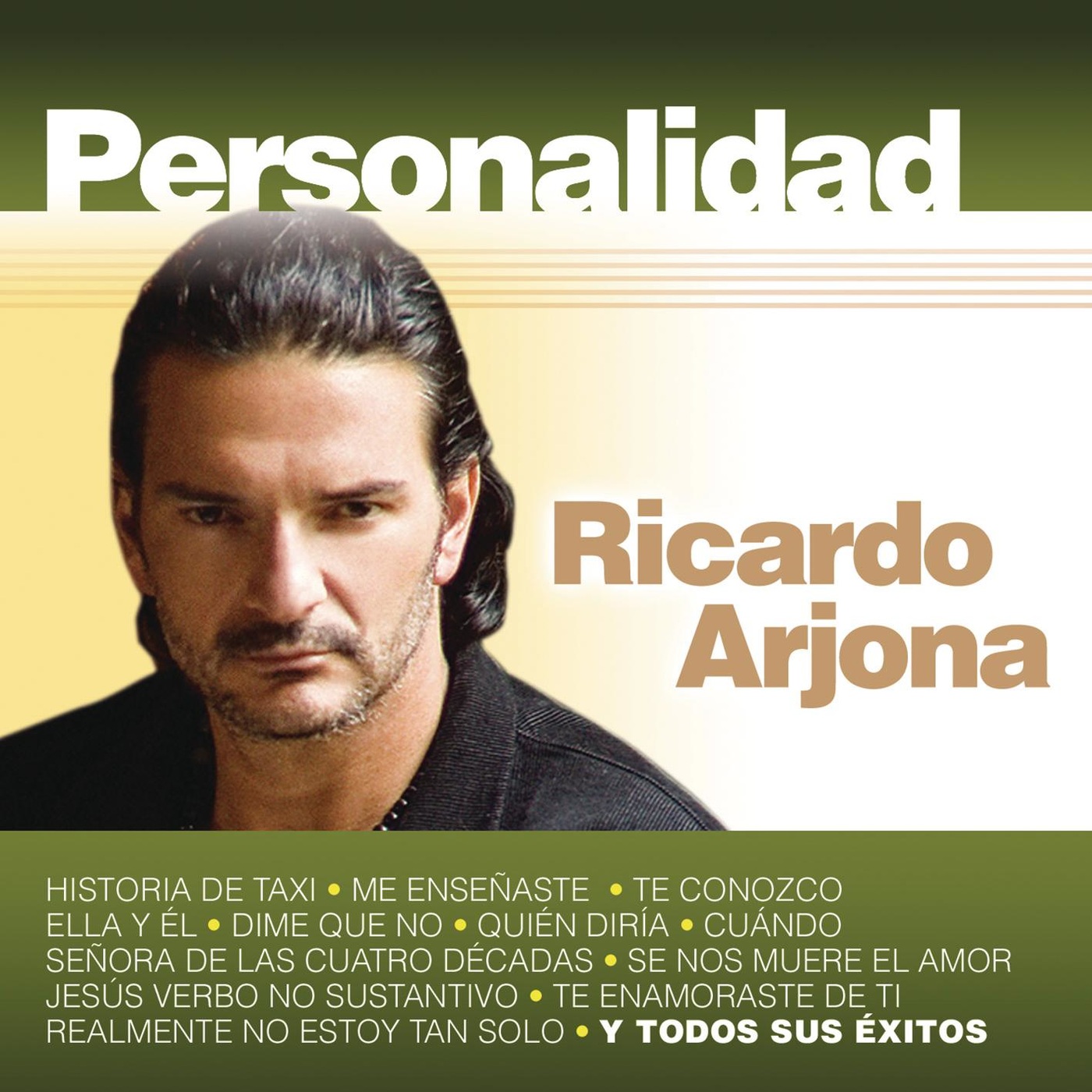 cd  Ricardo Arjona- Personalidad Cover