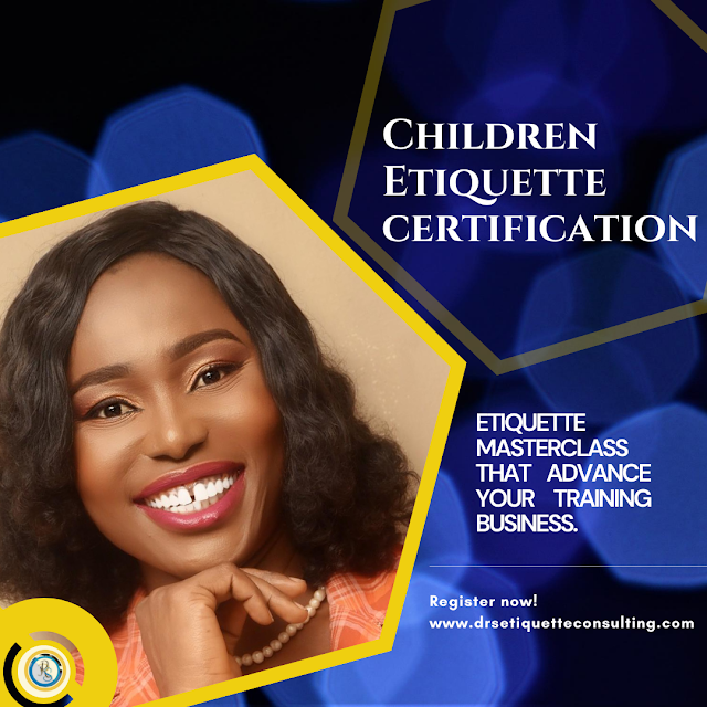 Children Etiquette Certification Program DRS ETIQUETTE & IMAGE CONSULTING