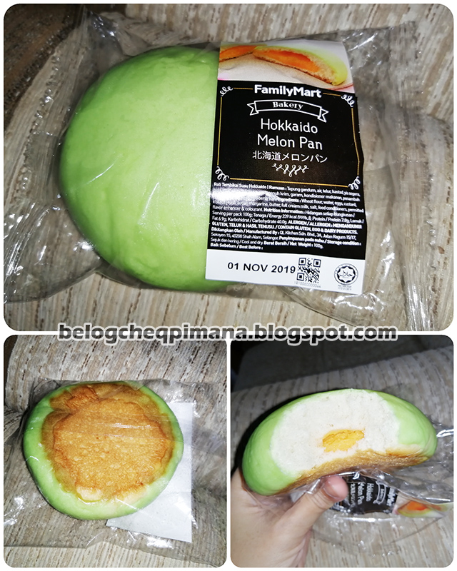 Cheq Pi Mana Tiga Jenis Roti MERONPAN dari FamilyMart yang Mesti Dicuba!