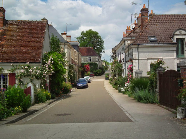Chedigny.  Indre et Loire, France. Photographed by Susan Walter. Tour the Loire Valley with a classic car and a private guide.