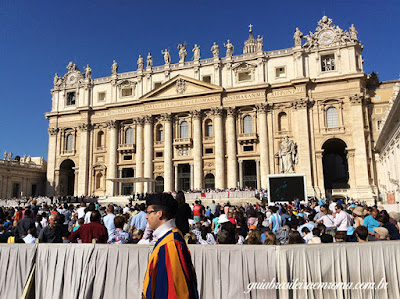 Guarda suíca, audiência papal no Vaticano