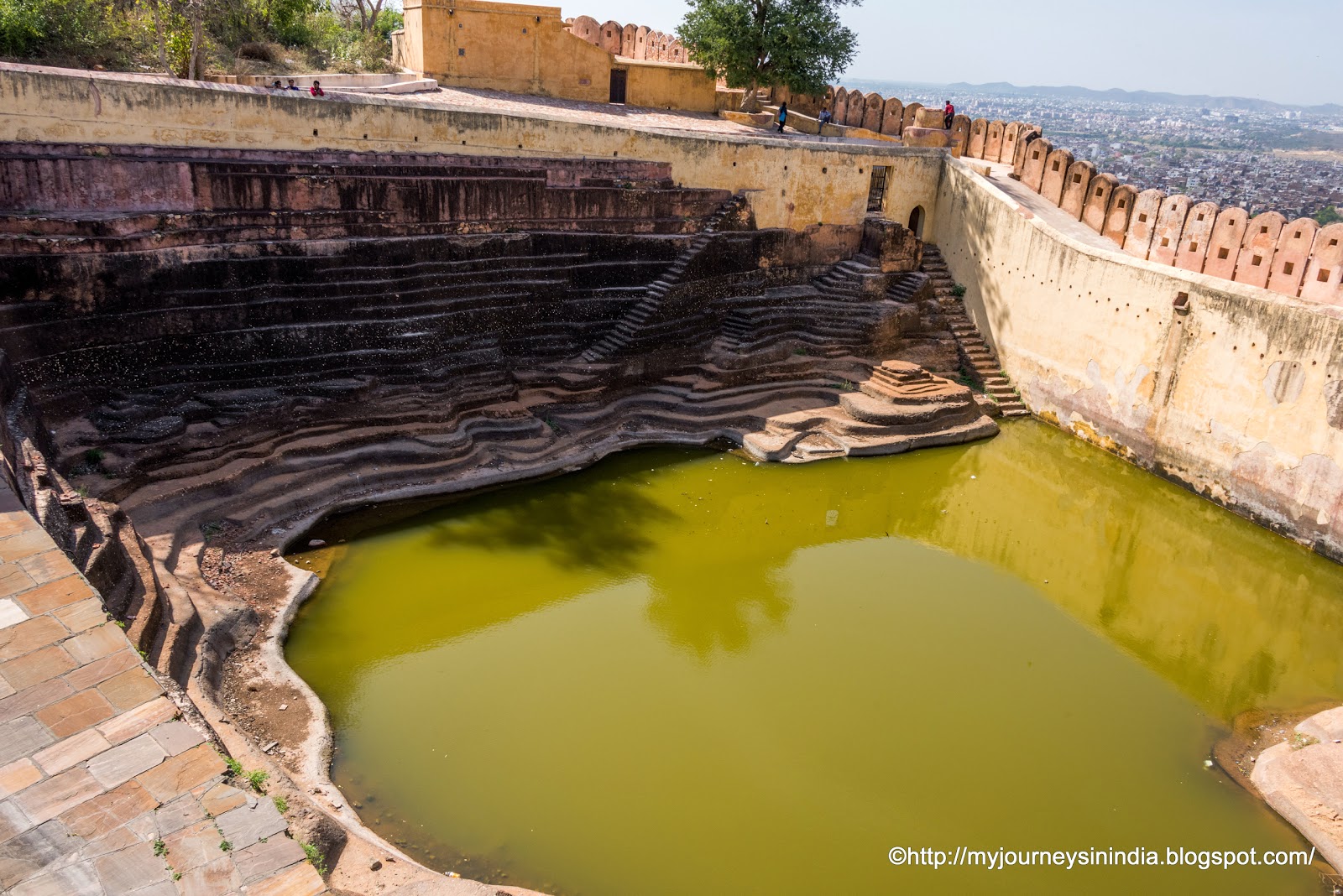 Water storage Nahargarh Fort Jaipur