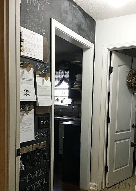 clipboard command center on chalkboard wall clipboard command center on chalkboard wall