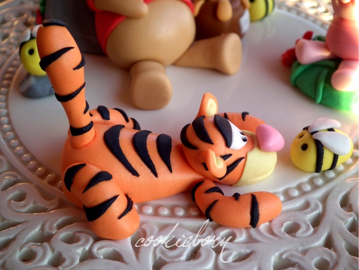 Made by me… Arhan�ın Winnie The Pooh Temalı Pasta Figürleri