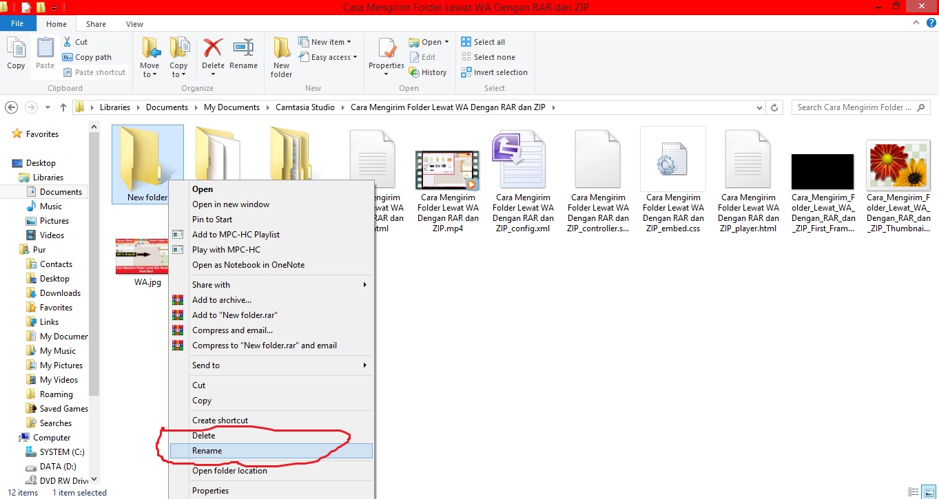 Masterpiece: Cara Membuat Folder Baru di Laptop dan Memindahkan File Ke