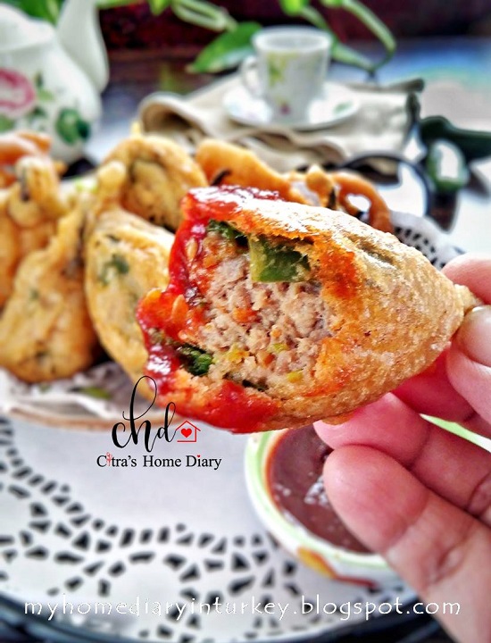 Citra's Home Diary Asian style Stuffed Pepper Recipe / Cabe Hijau