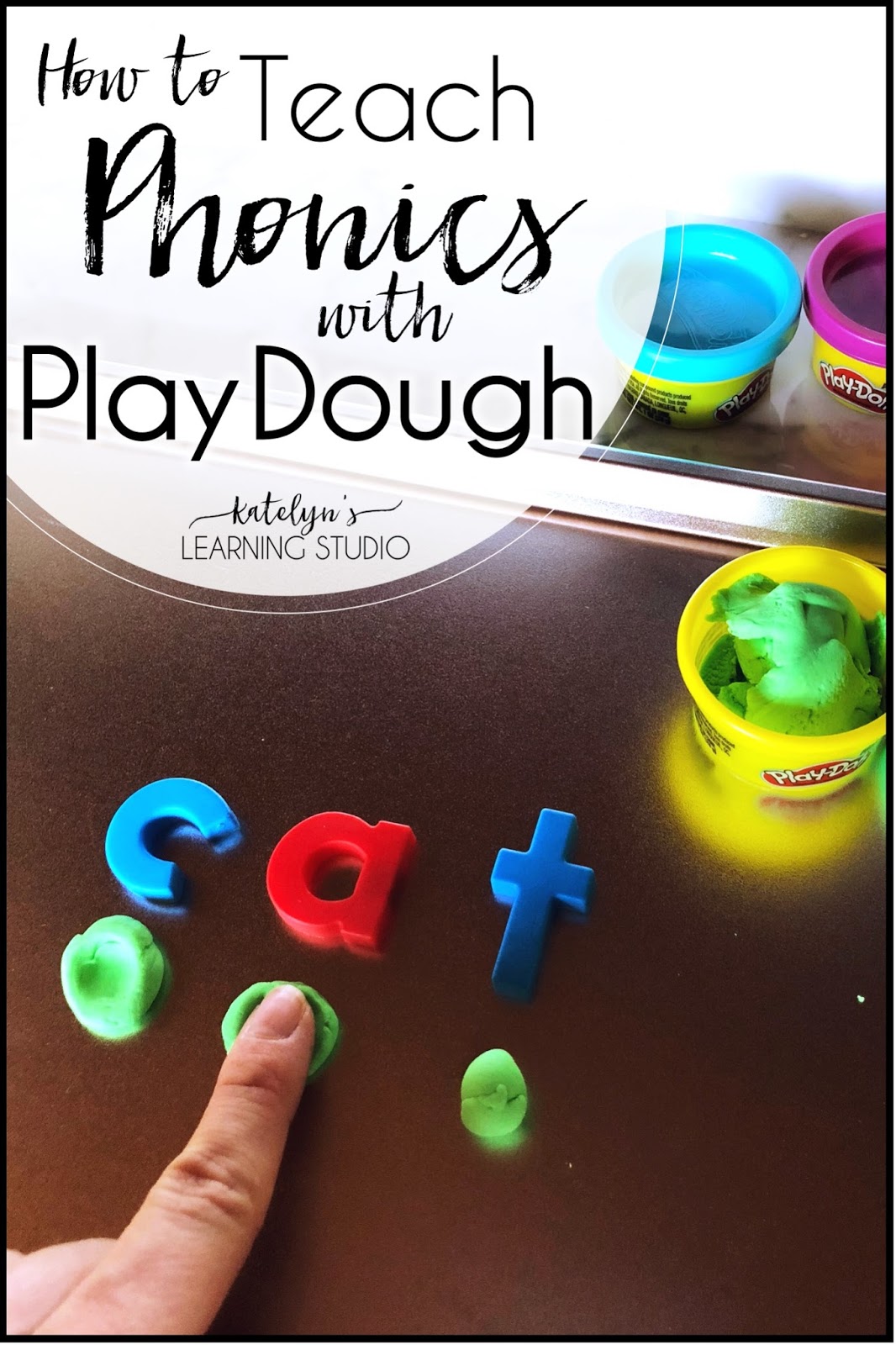 Play dough phonics