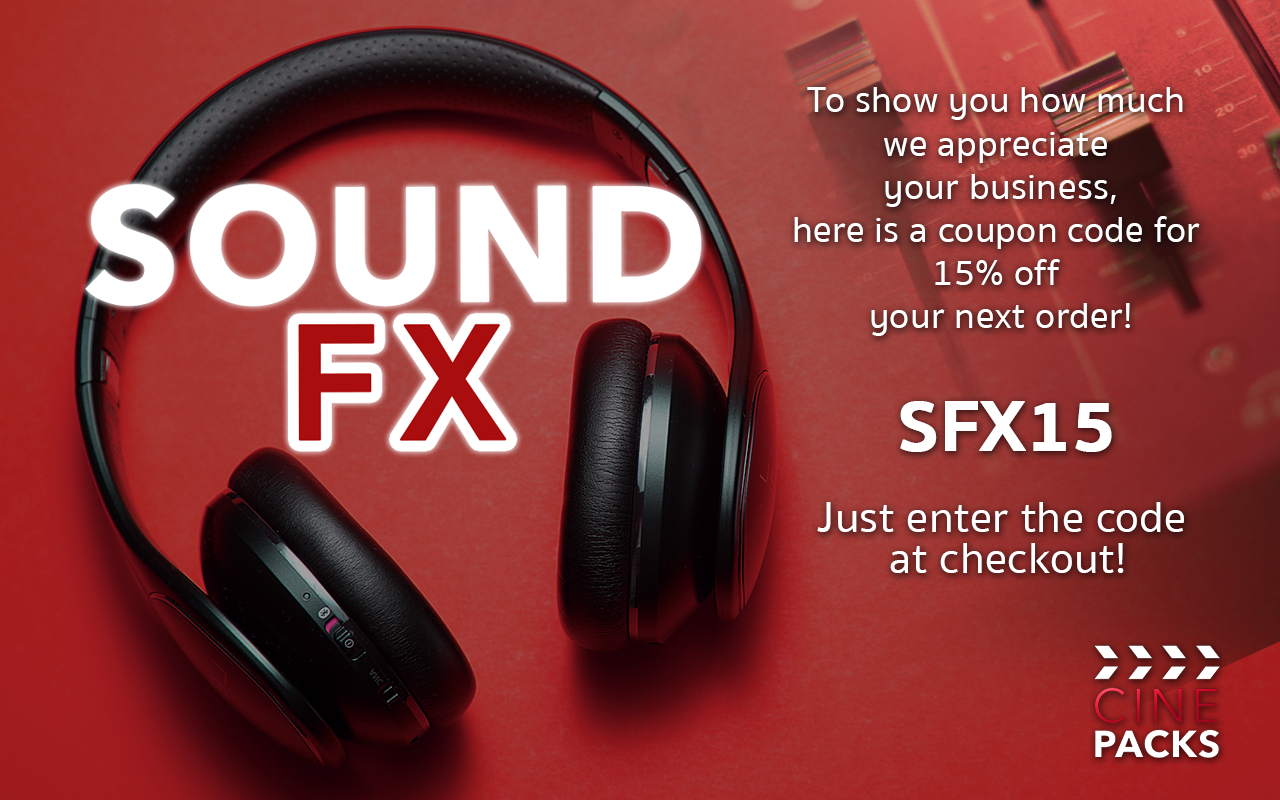 مؤثرات صوتية رائعة للاثارة والافلام لاعمال المونتاج Sound Fx Cinepacks