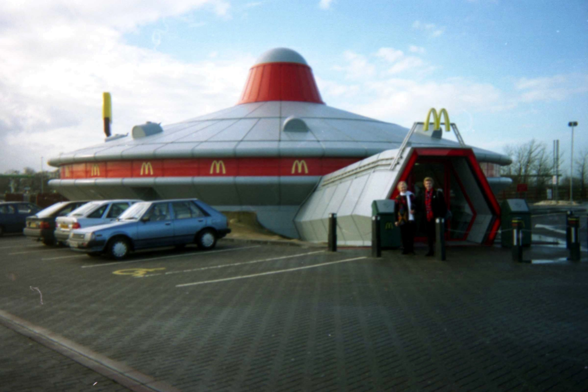 This UFO Spaceship McDonald s Used To Exist In Alconbury England In how-much-crude-oil-has-the-world-really-consumed-world-energy