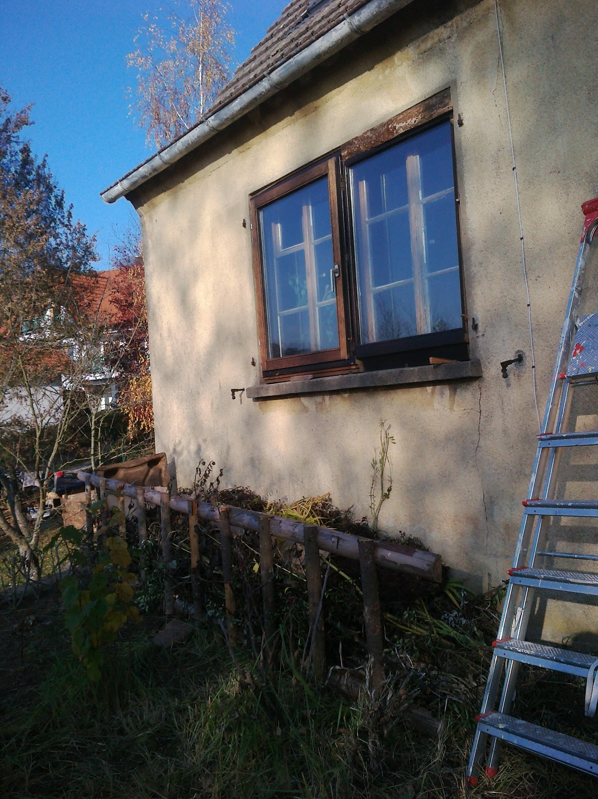 Karl Erwin und die Frau - ein Haus wird glücklich: Fenstersanierung