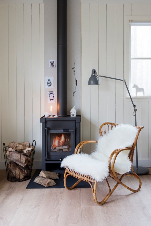 my scandinavian home: Could you spend your summer in this log cabin?