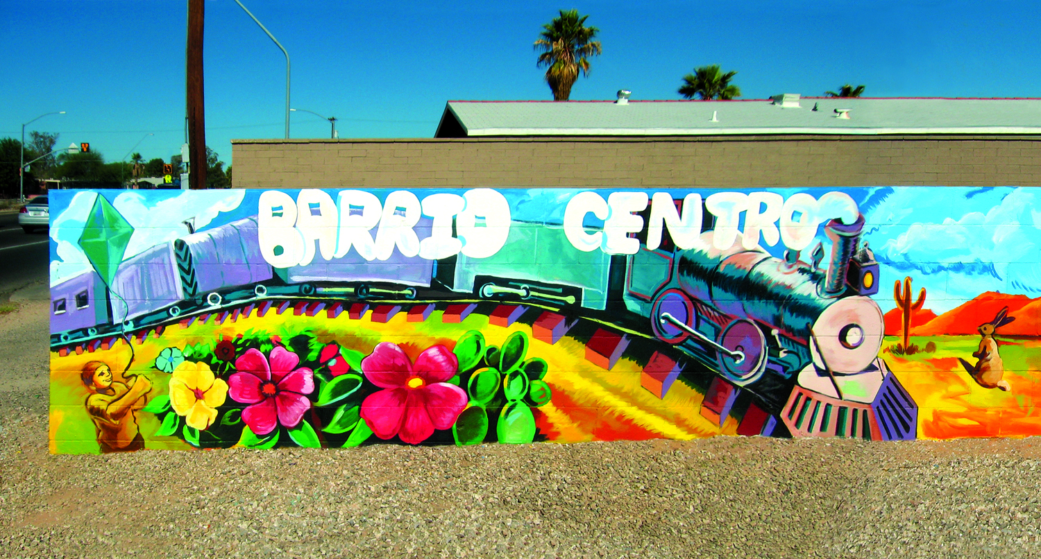 Southside Blog Unveiling of Barrio Centro Mural, June 18