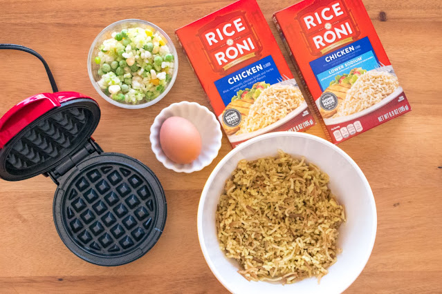 How to Make Rice-A-Roni Savory Mini Waffles