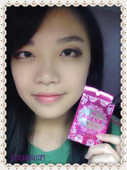 Review : Japan Softlens AGEHA D-Brown by Jessica Alicia