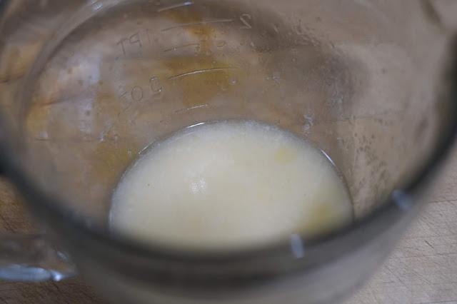 Combine the cornstarch with a little bit of water to create a slurry