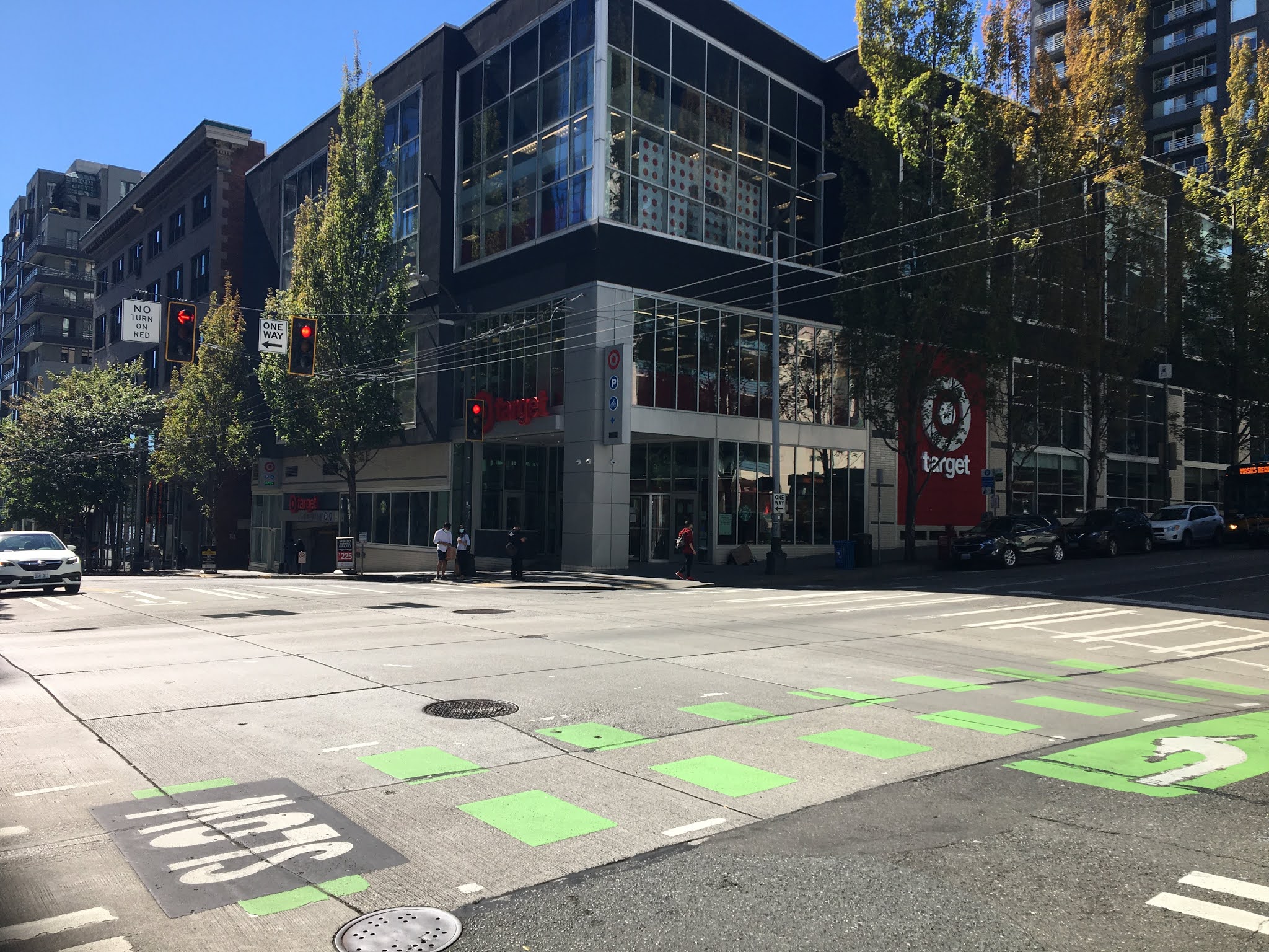 back to the Downtown Seattle Target!