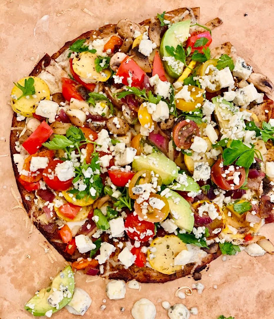 Sautéed & Fresh Vegetable Pizza