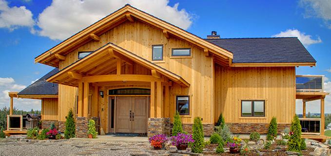 Prefab Homes - Modular Homes - Canada: Purcell Timber Frames