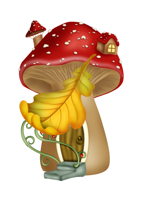 ForgetMeNot: mushrooms houses