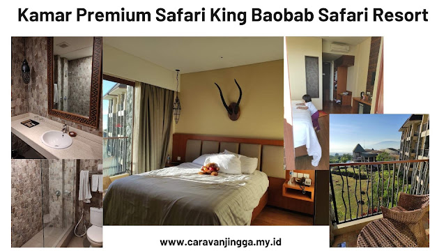 kamar premium safari king baobab resort