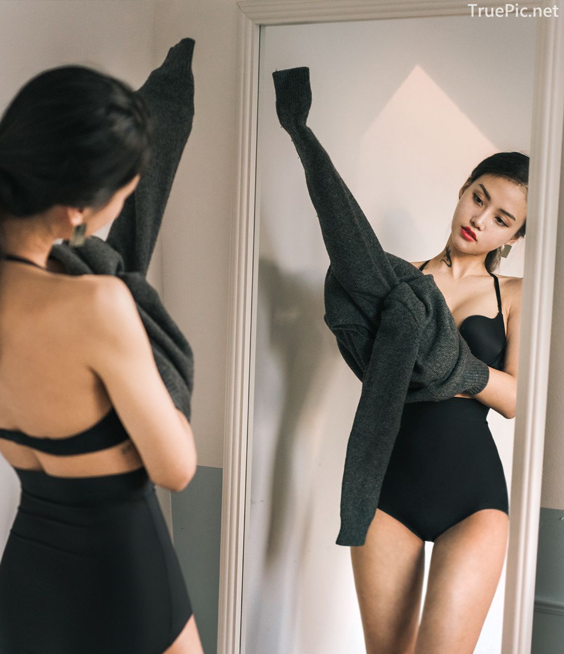 Korean Fashion Model - Baek Ye Jin - Sexy Lingerie Collection - TruePic.net - Picture 95