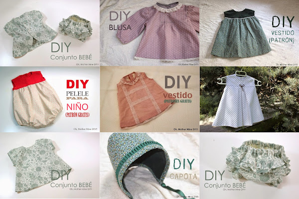 Igualmente Alaska empresario 8 prendas de ropa para niñas y bebés que podrás hacer tú misma (patrones  gratis incluidos) | Manualidades