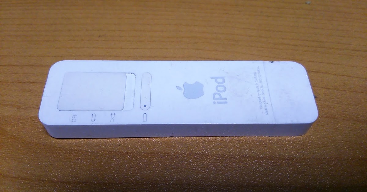 ゆうしんの Ipod Shuffle 電池交換 前編