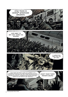 Titan Snowpiercer The prequel Part 2 Apocalypse Graphic Novel Preview Pages