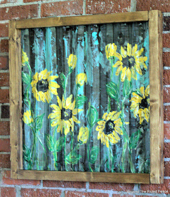 Sunflower Painting