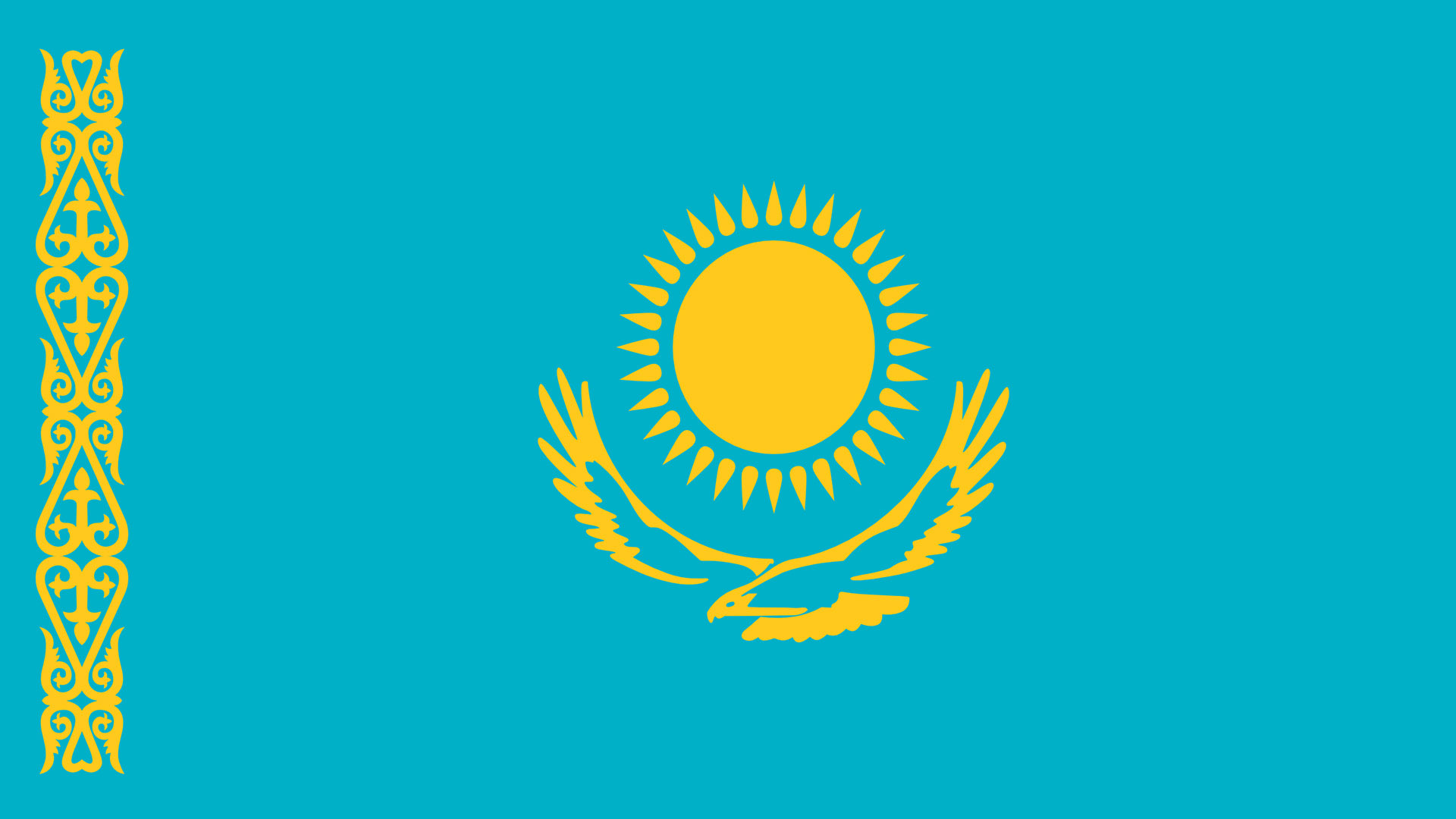 kazakistan bayragi