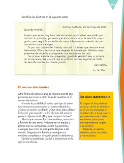 Apoyo Primaria Español 6to Grado Bloque IV Lección 12 Escribir cartas personales a familiares o amigos