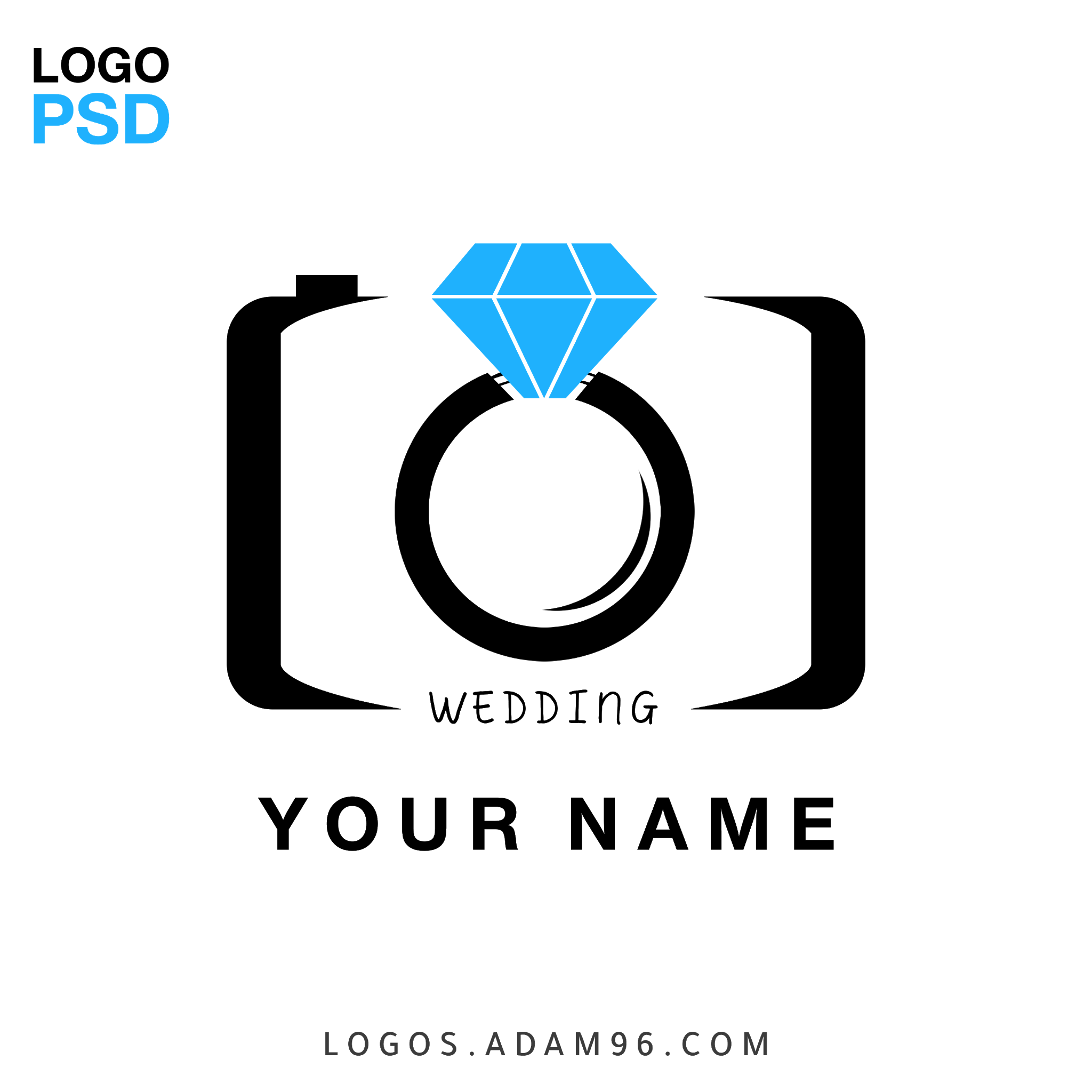 Photography Logo PSD For Free Download Without Rights