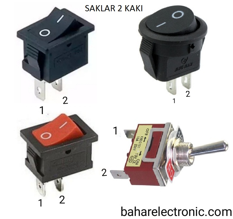 Cara Pasang Saklar Power 2 Kaki