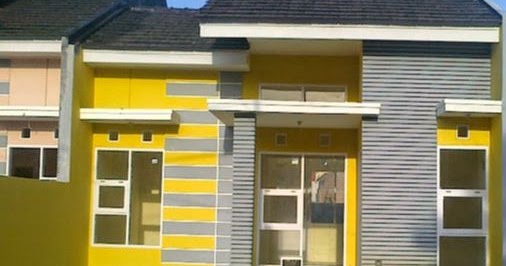 Kombinasi Warna Cat Rumah Hijau Kuning Hardworkingart