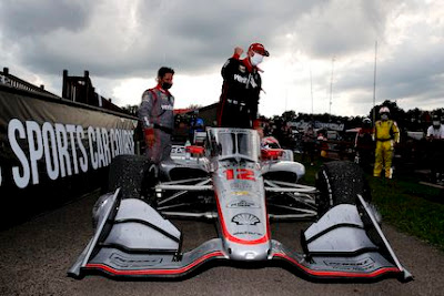 ついに勝った！　Photo:INDYCAR (Chris Jones)　クリックして拡大