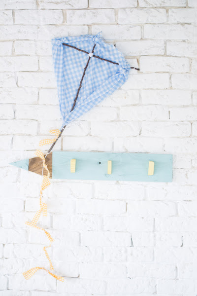 Perchero infantil lápiz diy